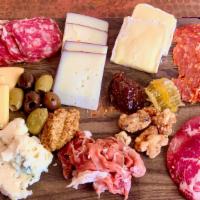 Cheese & Charcuterie - Small  · Chef’s choice of artisanal cheeses and meats, served with crostini, fig preserve, candied nu...