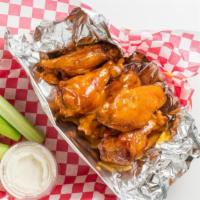 Wings (7Pc) · One flavor - one dipping sauce.