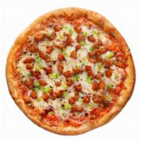 Meat Feast 14 Inch (Large) · A magnificent meat medley with pepperoni, seasoned ground beef, ham, hand cut Italian sausag...