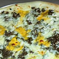 Philly Cheesesteak Pizza (16