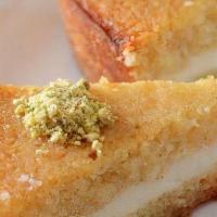 Basbousa · Basbousa is a traditional Middle Eastern sweet cake that originated in Egypt, although it is...