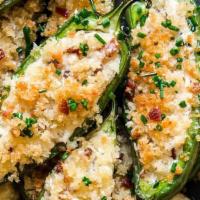 Jalapeno Poppers · Spicy, Vegetarian.