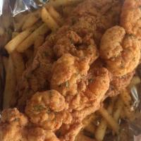 Fish & Shrimp With Fries · Fried or grilled.