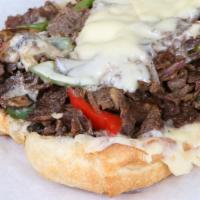 Steak Sub (Sm) · Have it Mario’s Way (cheese, banana peppers, onions, mayo, lettuce, tomato, oil and vinegar)...