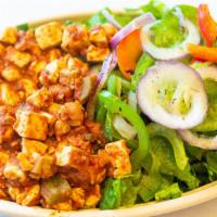 Spicy Tofu Salad · Organic. Gluten free. Vegan.