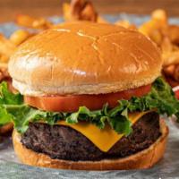 Classic Cheeseburger · Consuming raw or undercooked meats, poultry, seafood, shellfish, or eggs may increase your r...