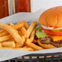 Cheeseburger · A juicy and freshly grilled burger made your way.