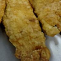 Chicken Tenders · Fried chicken tenders with your choice of dipping sauce.
