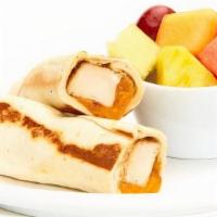 Kid'S Sneaky Taziki · Chicken, choice of cheese in a griddled tortilla. Includes homemade sides.