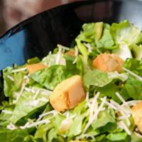 Caesar Salad (Small)
 · Romaine, Parmesan & croutons, served with Caesar dressing on the side.
