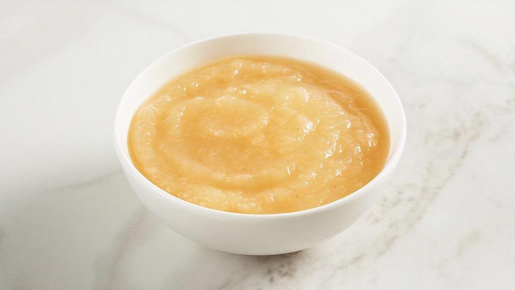 Applesauce · Made with real apples providing a sweet and tart treat.