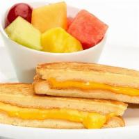 Grilled Cheese · American cheese on toasted bread. Includes kid''s drink and side