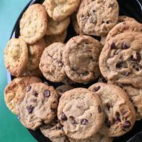 3 Cookies · Your choice of Chocolate Chip, White Chocolate Macadamia Nut, or Oatmeal Raisin