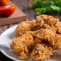 Chicken Strips · Fresh chicken breast tenderloins breaded and fried to perfection. Served plain or tossed in ...