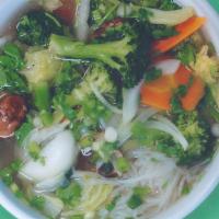 Vegetable Pho · 8. Vegetable Broth available