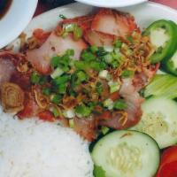 Roast Pork & Rice · Com Xa Xiu