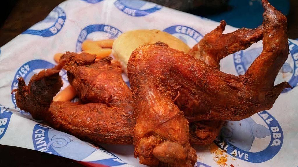 1/2 Smoked Wings Delivery · 3 whole wings, marinated, slow smoked, flash fried, served with a roll, carrots, and ranch or blue cheese dressing