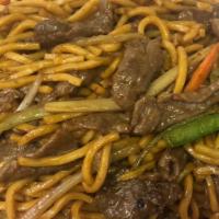 Beef Lo Mein · Soft noodle.