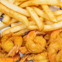 Shrimp Plate · 8pc shrimp w/ fries