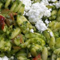 Orzo Pasta Salad · Vegetarian. Orzo pasta, diced bell peppers, onion, kalamata olives, Feta cheese and a fresh ...