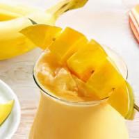 20 Oz Mango Smoothie · A refreshing, full-bodied mango flavor and vivid orange color