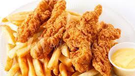 4-Chicken Tenders With Fries · Most popular item.