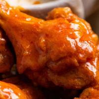 Buffalo Wings · Choose from Lemon Pepper, Hot & Spicy , Ranch , Honey Mustard . It comes with your choice of...