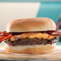 Pimento Cheeseburger (Andy'S Size) · Andy's size is 1/3 lb. of burger. Topped with bacon and a generous portion of made-from-scra...