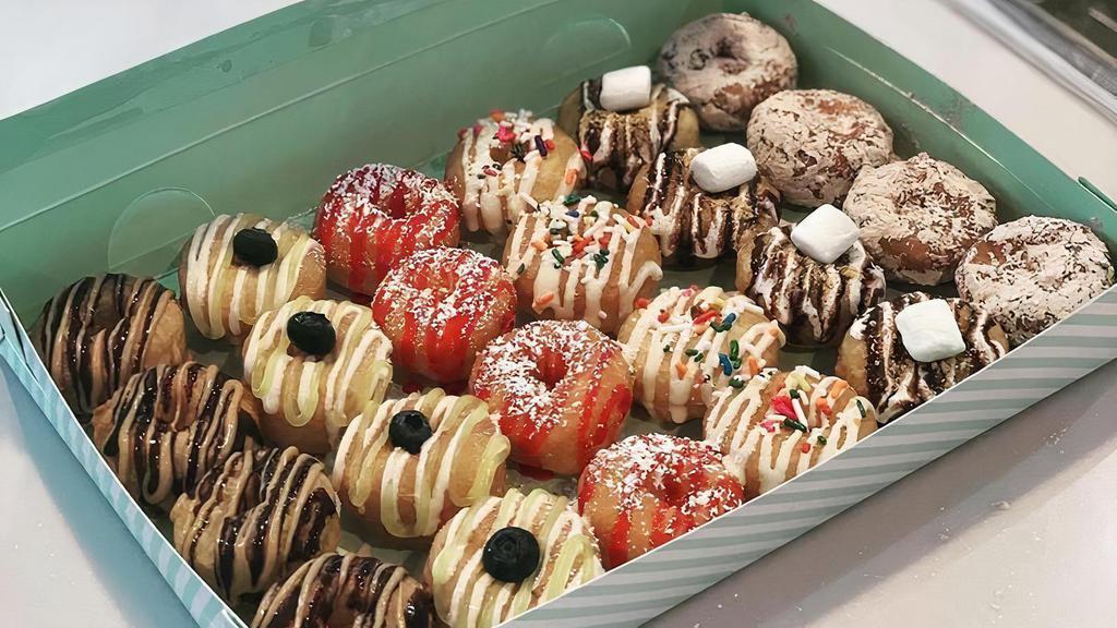 24 Count Doughnuts (6 Toppings) · Select 6 Flavors/Toppings