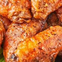 Chicken Wings · Unbreaded, Breaded, BBQ, Buffalo, Cajun, Lemon Pepper & Sweet Thai Chili Sauce.