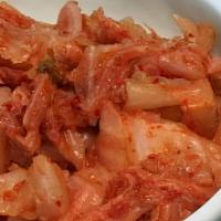 Side Kimchi · Korean Spicy Pickled Cabbage.