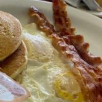 Bacon & Egg · *Consuming raw or undercooked meats, poultry, seafood, shellfish or eggs may increase your r...