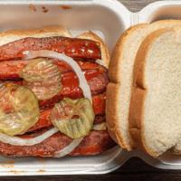  2 Piece Sausage / Link Sandwich (Spicy Or Original) · 