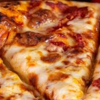 Slab & Soft Drink · 1 humongous slice of NYC pizza at its finest & soft drink. Add a 2nd slice for only $4