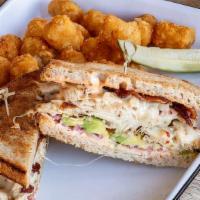 The Digger (Turkey Bacon Avocado Sandwich)
 · House roasted turkey, cider-cured bacon, pepper jack, avocado, pickled red onion, chipotle m...