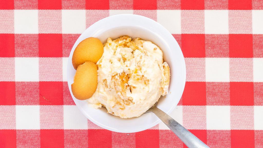 Banana Pudding · Our housemade Southern style banana pudding so thick it's on MTV. Wet your sweet tooth on this classic dessert.