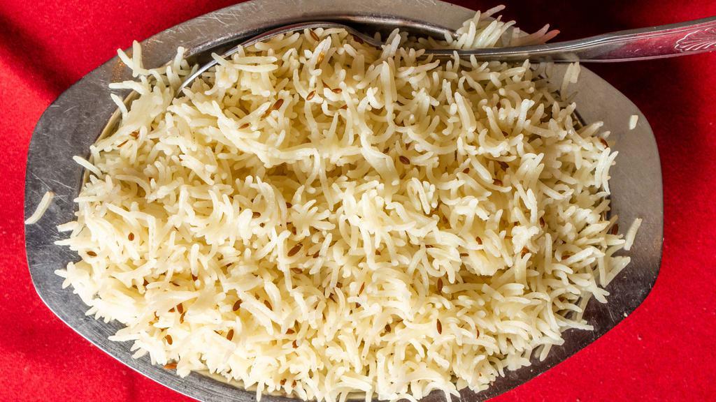 Basmati Rice Plate · Aromatic rice with a dash of ghee or butter.
