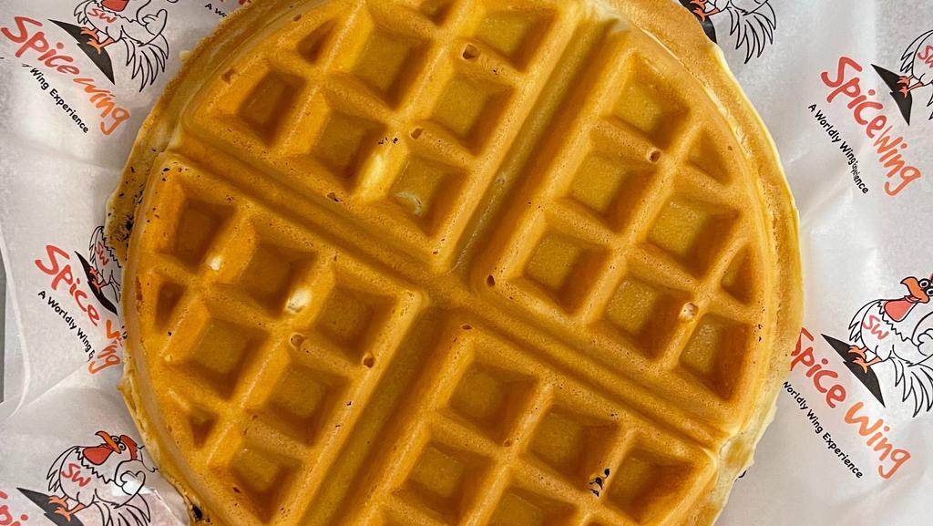 Plain Waffle · Fluffy Golden Waffle served with syrup and butter