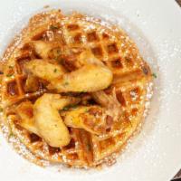 Chicken And Waffles · Buc or jerk wings, served over waffle with house special bee butter and whickey syrup.