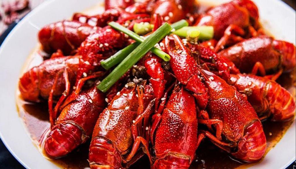 Spicy Crawfish · stir fried crawfish mix with our traditional Chinese special hot sauce