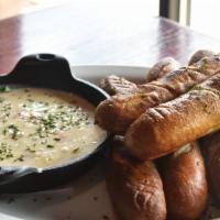 Soft Pretzels · Bavarian Pretzels with House Made Beer Cheese Queso