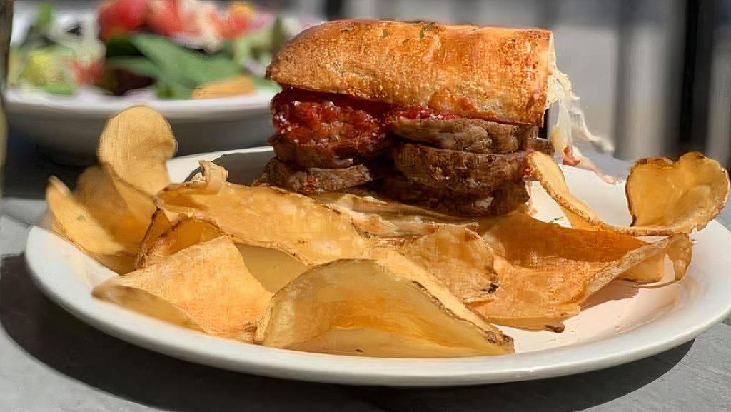 Sandwich Combo · Any Half Sandwich with Side Field Greens or Caesar Salad