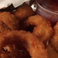 Onion Rings
 · Crispy onion slices deep-fried until golden-brown.