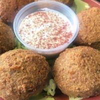 Classic Falafel · (6.Pcs) Fried balls of Chickpeas and herbs