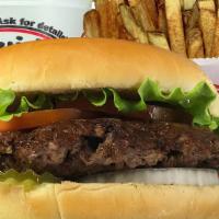 #1. Single Burger Combo · A single patty burger served your way.