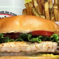 #3. Single Grilled Chicken Combo · A single juicy chicken sandwich served your way.