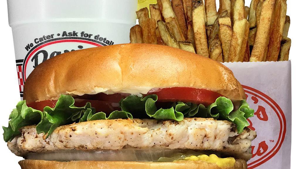 #3. Single Grilled Chicken Combo · A single juicy chicken sandwich served your way.