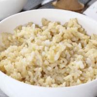 Steamed White Or Brown Rice · Gluten-free. All dishes are prepared with aromatic basmati rice.