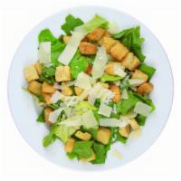 Caesar Salad And Wings · Italian classic recipe with crisp Romaine lettuce, Parmesan cheese, and crunchy croutons. Co...