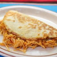 Chicken Quesadilla · cooked chicken with onion, tomatoes and peppers